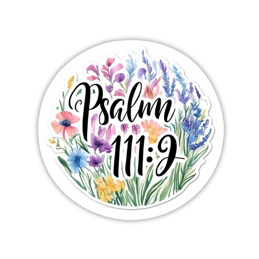 Psalm 111:2 Stickers